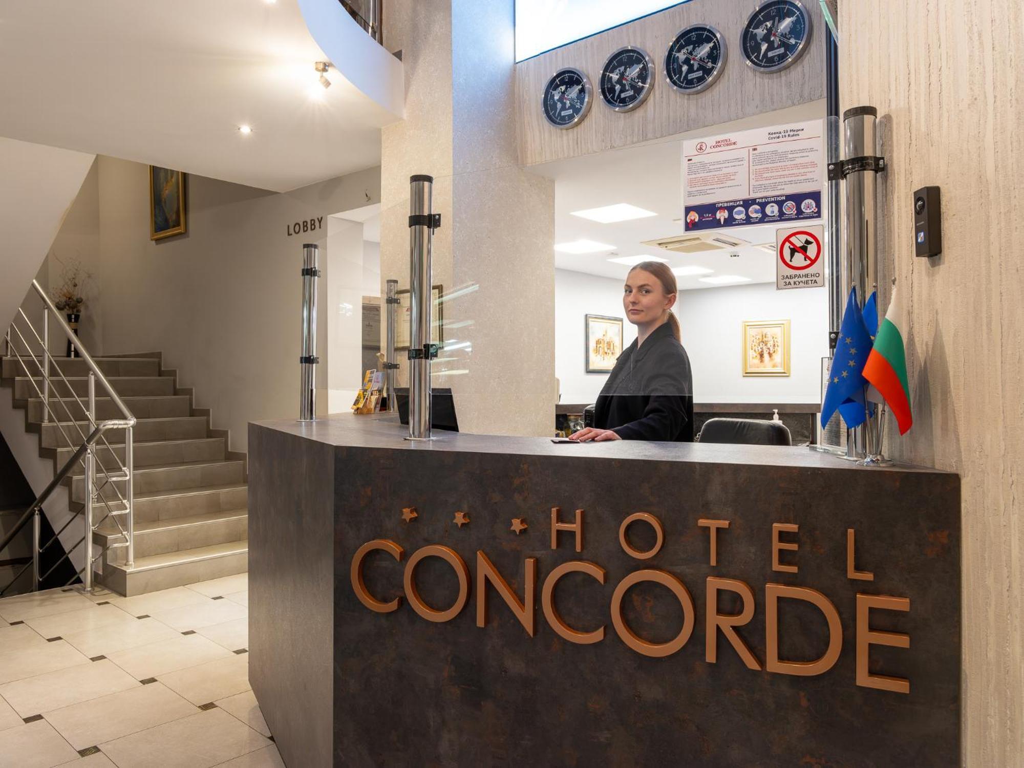 Hotel Concorde Veliko Tărnovo Exteriör bild
